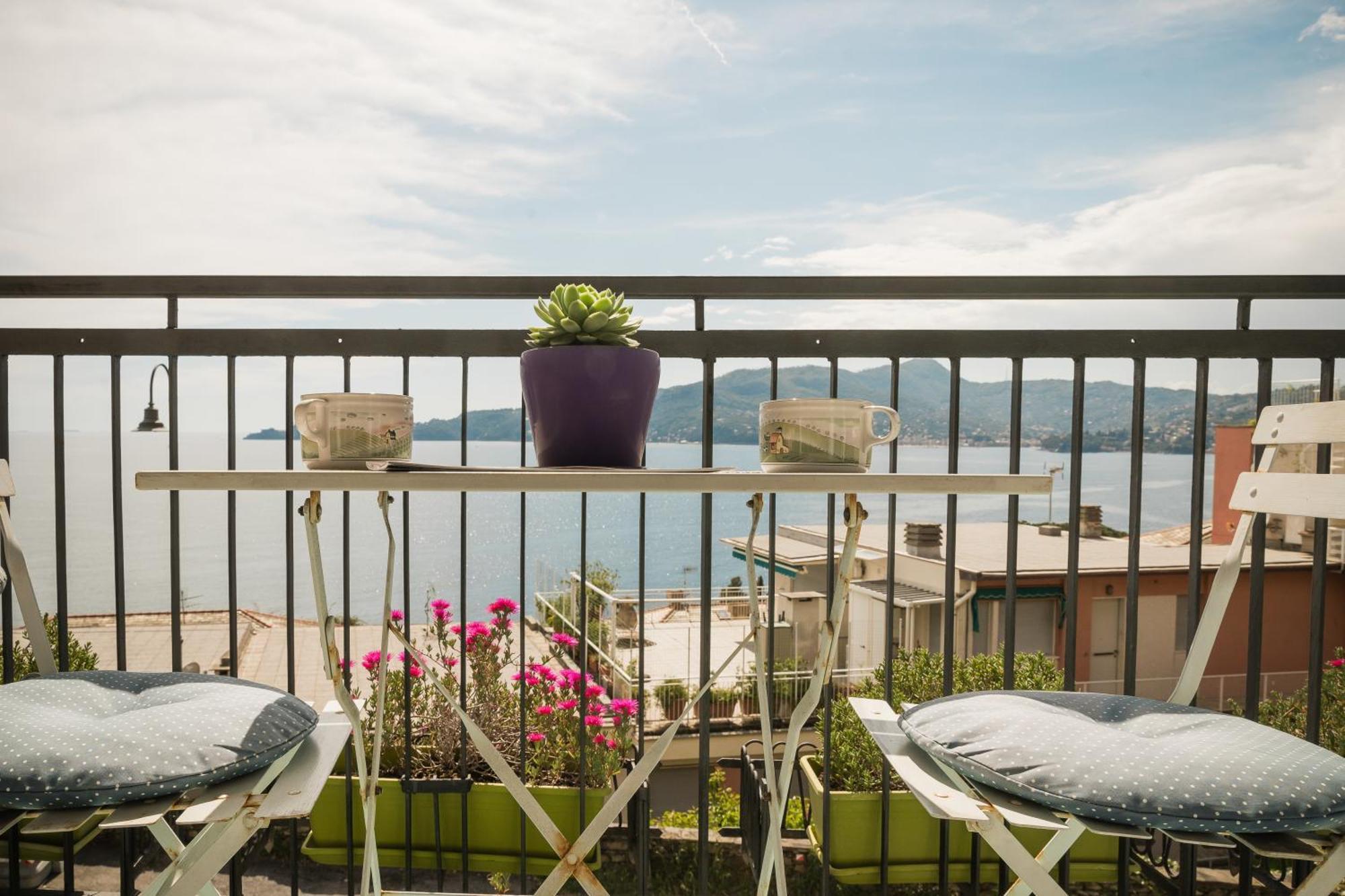 Appartamento Casa Patty vista Portofino Zoagli Esterno foto